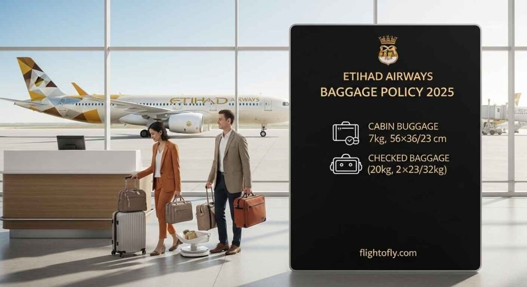 Etihad Airways Baggage Policy 2025: Cabin, Checked, and Extra Charges