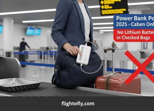 Power Bank Rules on Flights 2025: Cabin or Checked?