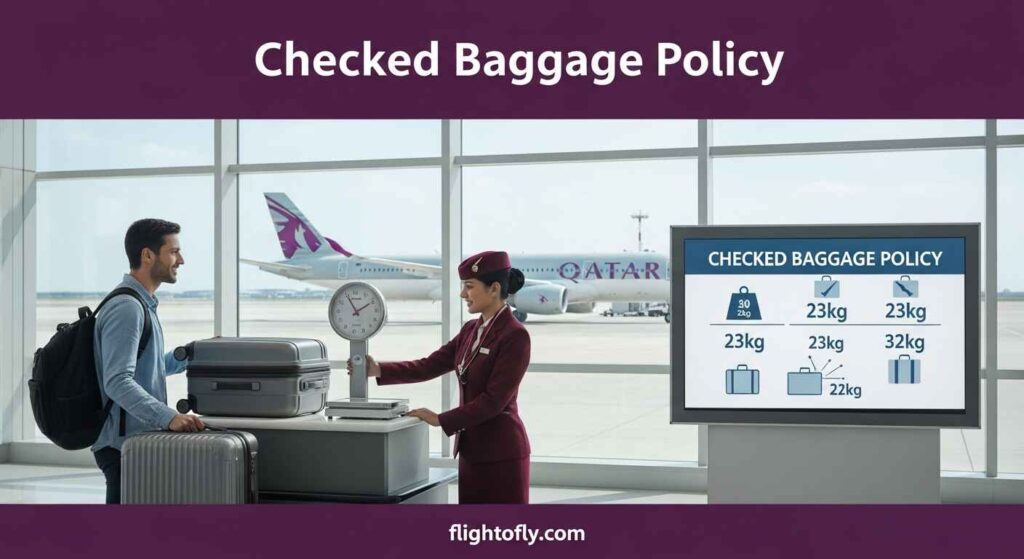 Qatar Airways Baggage Guide Checked Policy