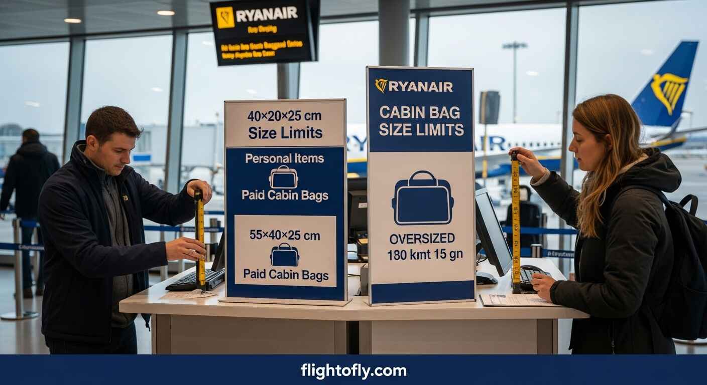 Ryanair Baggage Policy Guide Cabin, Checked & Extra Fees Explained 2025