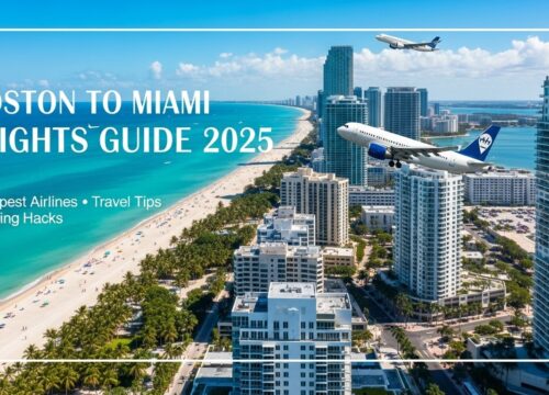 Boston to Miami Flights Guide 2025: Cheapest Airlines, Travel Tips & Booking Hacks