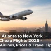 Atlanta to New York Cheap Flights, Airlines, Prices & Travel Tips 2025