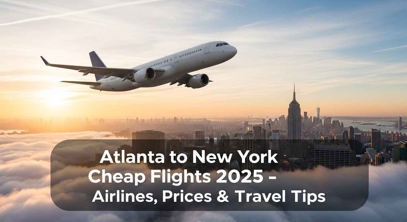 Atlanta to New York Cheap Flights, Airlines, Prices & Travel Tips 2025